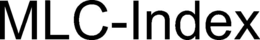 MLC-INDEX trademark