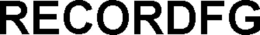 RECORDFG trademark