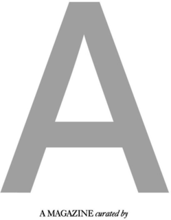 A A MAGAZINE CURATED BY trademark