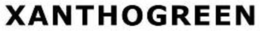 XANTHOGREEN trademark