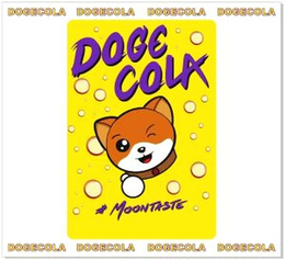 DOGE COLA # MOONTASTE trademark