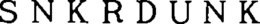 SNKRDUNK trademark
