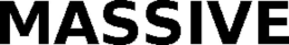 MASSIVE trademark