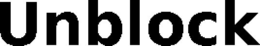 UNBLOCK trademark