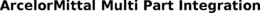 ARCELORMITTAL MULTI PART INTEGRATION trademark