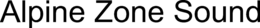ALPINE ZONE SOUND trademark