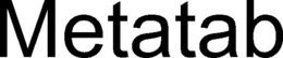 METATAB trademark