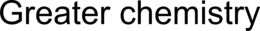 GREATER CHEMISTRY trademark