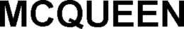 MCQUEEN trademark