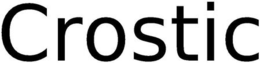 CROSTIC trademark