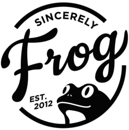SINCERELY FROG EST. 2012 trademark