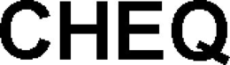 CHEQ trademark