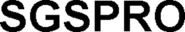 SGSPRO trademark