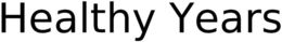 HEALTHY YEARS trademark