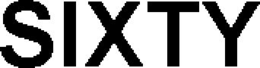 SIXTY trademark