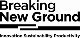 BREAKING NEW GROUND INNOVATION SUSTAINABILITY PRODUCTIVITY trademark