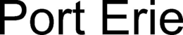 PORT ERIE trademark