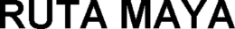 RUTA MAYA trademark