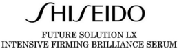 SHISEIDO FUTURE SOLUTION LX INTENSIVE FIRMING BRILLIANCE SERUM trademark