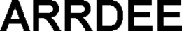ARRDEE trademark