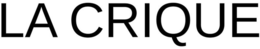 LA CRIQUE trademark