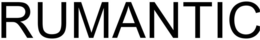 RUMANTIC trademark