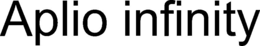 APLIO INFINITY trademark