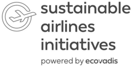 SUSTAINABLE AIRLINES INITIATIVES POWERED BY ECOVADIS trademark