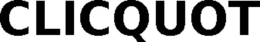 CLICQUOT trademark