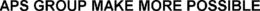 APS GROUP MAKE MORE POSSIBLE trademark
