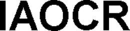 IAOCR trademark