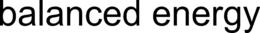 BALANCED ENERGY trademark