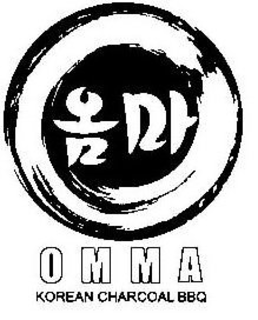OMMA KOREAN CHARCOAL BBQ trademark