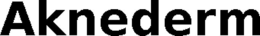 AKNEDERM trademark