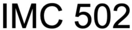 IMC 502 trademark