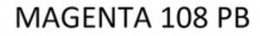 MAGENTA 108 PB trademark