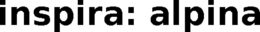 INSPIRA: ALPINA trademark