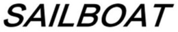 SAILBOAT trademark
