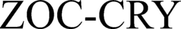 ZOC-CRY trademark