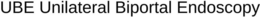 UBE UNILATERAL BIPORTAL ENDOSCOPY trademark