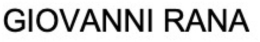 GIOVANNI RANA trademark