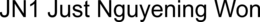 JN1 JUST NGUYENING WON trademark