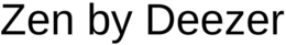 ZEN BY DEEZER trademark