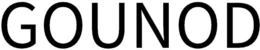 GOUNOD trademark