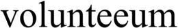VOLUNTEEUM trademark