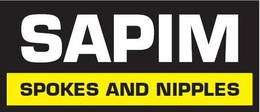 SAPIM SPOKES AND NIPPLES trademark