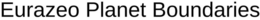 EURAZEO PLANET BOUNDARIES trademark