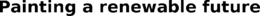 PAINTING A RENEWABLE FUTURE trademark
