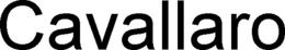 CAVALLARO trademark