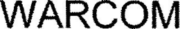 WARCOM trademark